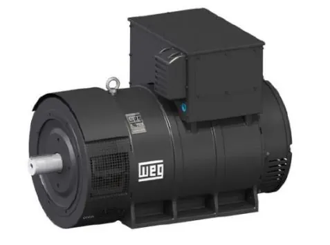 Alternador WEG Trifásico 200KVA Linha GTA - Duplomancal