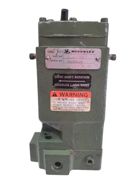 Atuador de Velocidade WOODWARD 8250-749 P/N: 7W-6653 EG-3P Atuador Governor 8250749