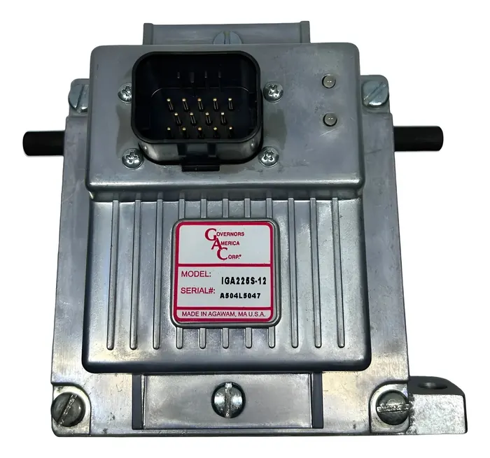 Atuador e Regulador Eletrônico de Velocidade Original GAC IGA225S-12 12V Módulo para Motores e Geradores