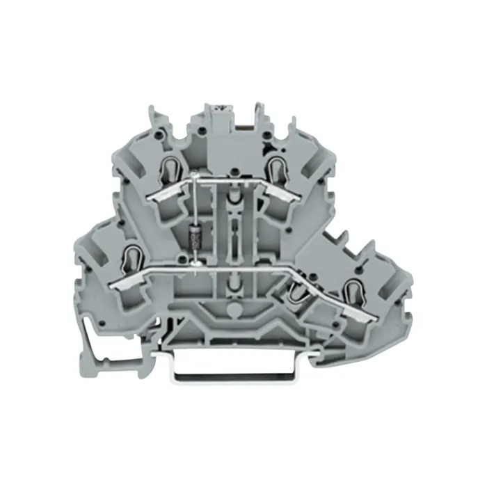 Borne Mola 2n 4mm 500v 24a D Wago - Pn 2002-1211 / 1000-410