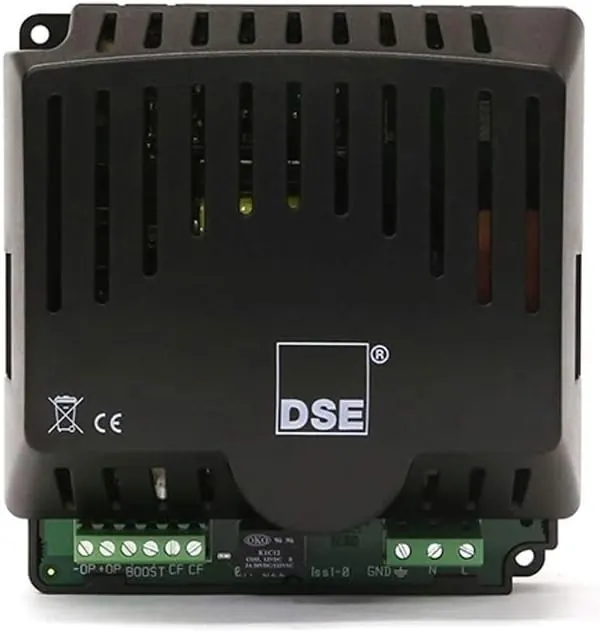 Carregador de Bateria Eletrônico e Automático Deep Sea DSE 9255 24V 5A 50/60Hz Retificador de Bateria para Geradores DSE9255 9255-009-00
