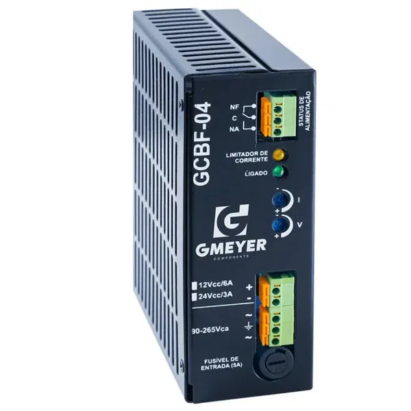 Carregador de Bateria GCBF-04 12VCC 6A GMEYER