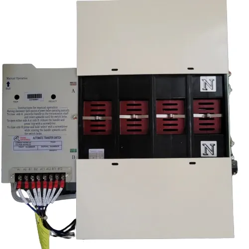 Chave de Transferência Cummins Automática GTEC Tetrapolar (QTA / ATS) 500A