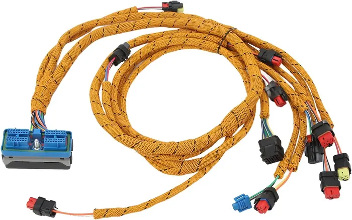 Chicote Elétrico Caterpillar 296-4617 2964617 520-7000 5207000 Chicote para Motores CAT C6.4 320D 323D E320D E323D
