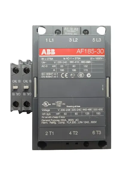 Contator ABB AF 185-30 275A