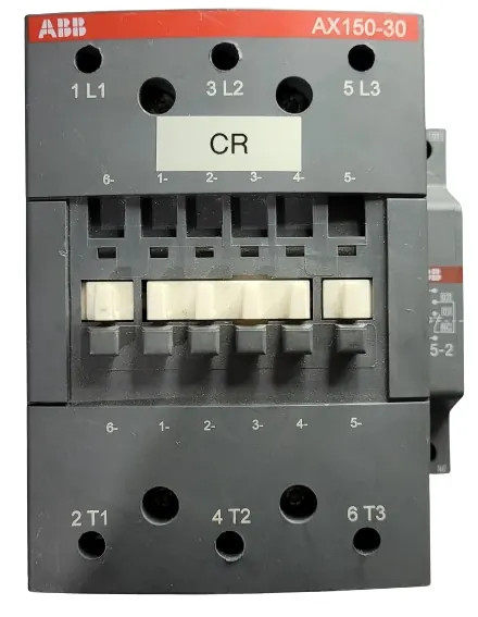 Contator ABB Tripolar 150A AX150-30-11-75 - 1NA + 1NF 200-220Vca