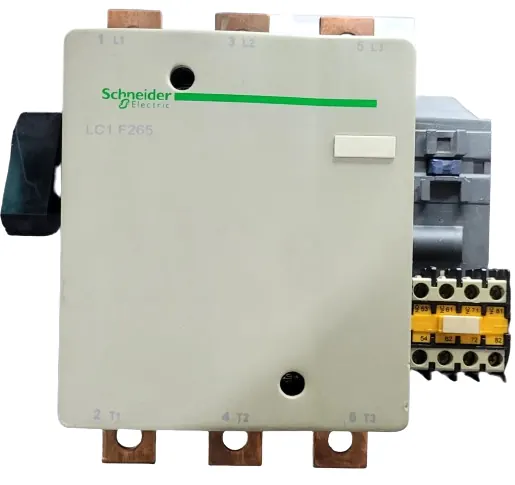 Contator Schneider LC1 F265 Tripolar Bobina 220V 285A