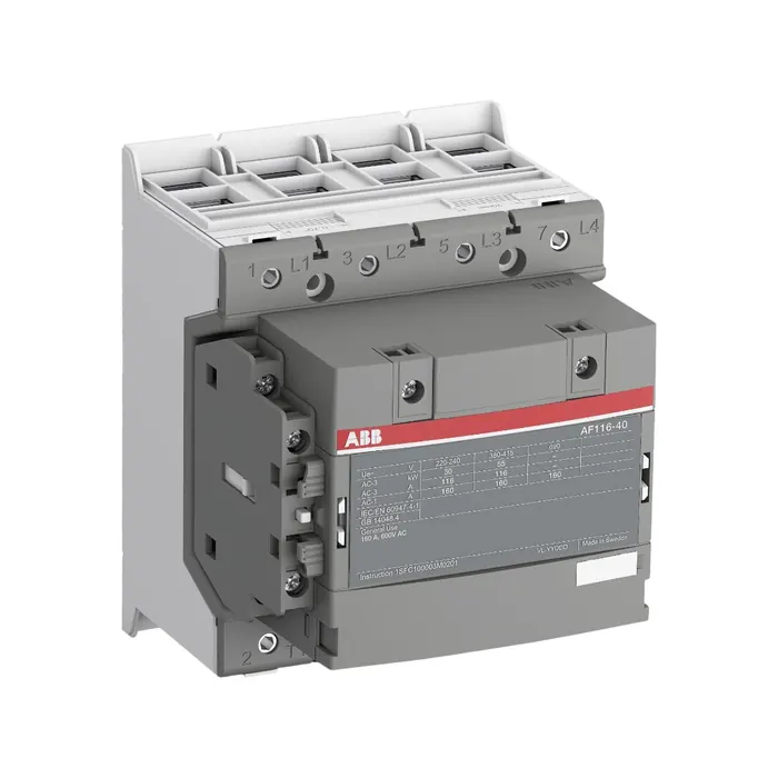 Contator Tetrapolar Abb af116-40-22-13 160a ac1 - Pn 1sfl427101r1322