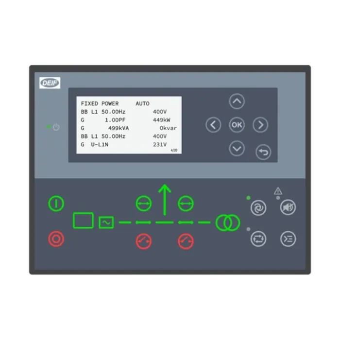 Controlador Gerador Deif Agc 150 Extended