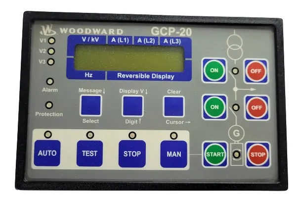 Controlador Grupo Gerador 20 Gcp-2245b/lsx Seminovo Woodward