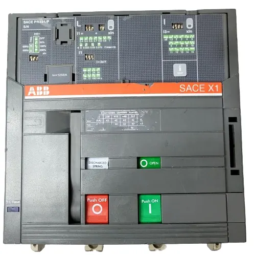 Disjuntor Abb Sace x1 1250a Tripolar Sem Bobina e Motorização