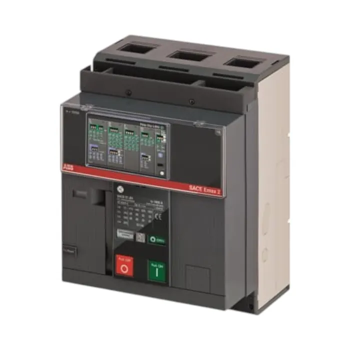Disjuntor Fixo Motorizado Abb e1.2b 220v 1250a Dip Li - Pn 1sdx000055r1