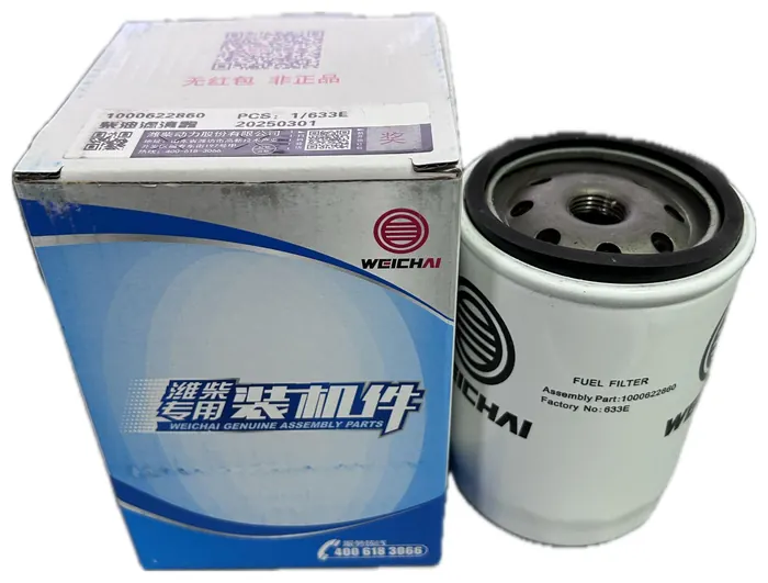 Filtro Combustivel Motor Weichai Baudouin wp2.3 - 1000622860