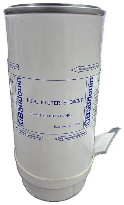 Filtro de Combustível Separador D'água Original Baudouin 1007619096