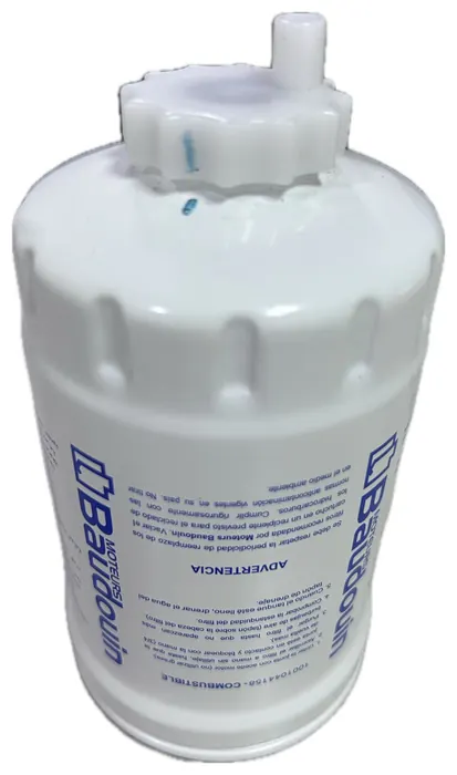Filtro de Combustível Separador D'água Original Baudouin 6M11G135 / 6M11G150 / 6M11G160 - 1001044158