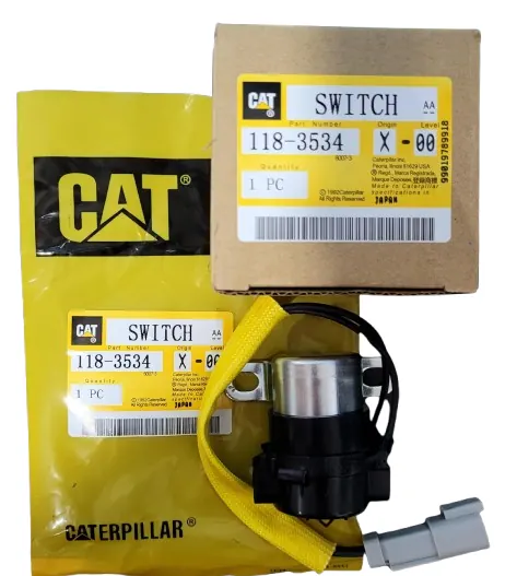 Interruptor de Relé Magnético Originial Caterpillar 118-3534 1183534 CAT 120H 120K 120K 2 12H 12K 135H 140H 140K 3126 5110B 5130B 533 539 543 550B 550B 555B 4 560 B 574