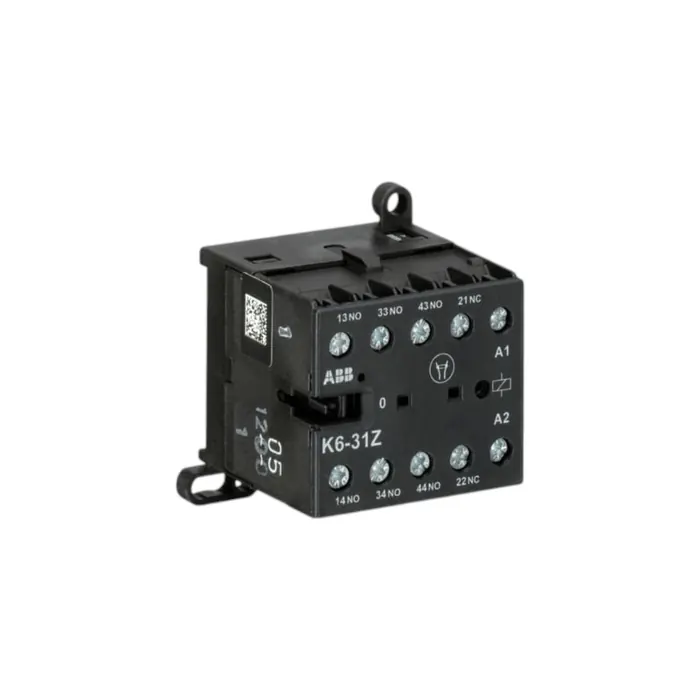 Mini Contator Auxiliar Abb kc6-22z 4a 24vcc - Pn gjh1213001r0221
