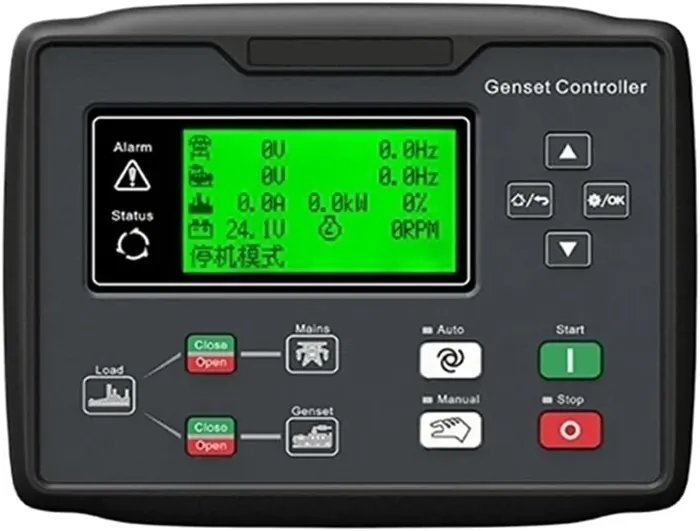 Módulo de Controle Clp Smartgen HGM6120N para Gerador (USCA) HGM 6120N