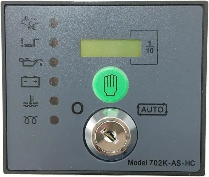 Módulo de Controle Deep Sea 702 K-AS-HC - Partida de Motores