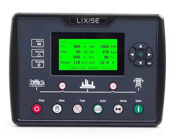 Módulo de Controle Eletrônico LIXISE LXC6120N Controlador para Gerador