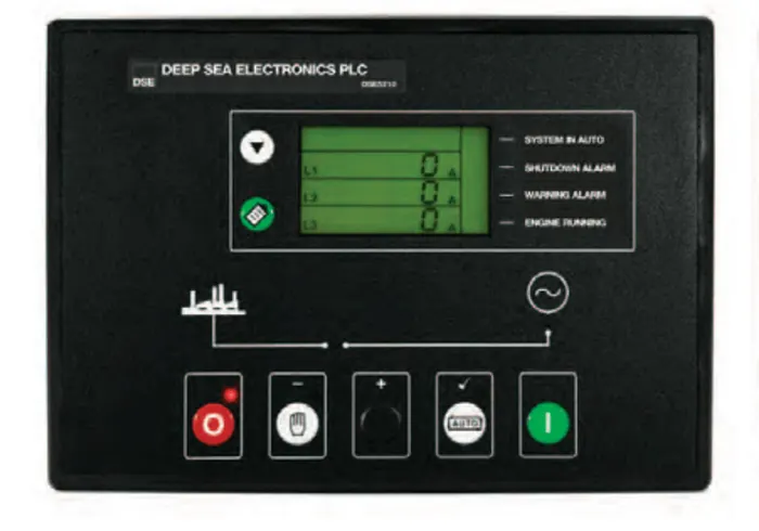 Módulo de Controle Eletrônico Original Deep Sea DSE5210 AMF Painel Controlador para Geradores DSE 5210