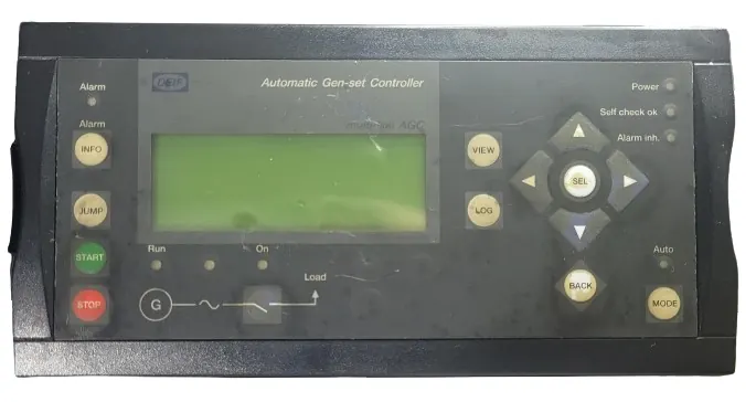 Módulo de Controle Eletrônico Original DEIF AGC/GS/3.6 Painel Controlador Automático para Geradores AGC GS 3.6