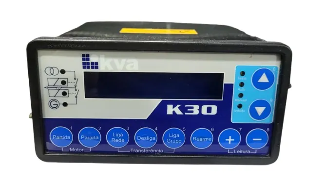 Módulo de Controle Eletrônico Original KVA K30 6.03 Painel Controlador Automático para Geradores