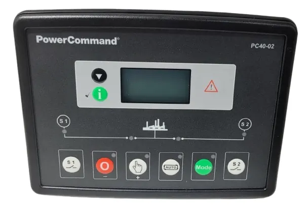Módulo de Controle Original Cummins Powercommand PC40-02 GTEC 1134-001-02 Painel Controlador PC4002 E337740