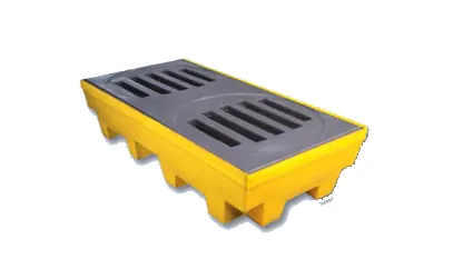 Pallet de Contenção Universal para 2 Tambores