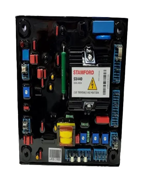 Regulador de Tensão Automático Original Stamford SX440 E000-24030 E00-10056A AVR para Geradores e Alternadores STAMFORD Avk