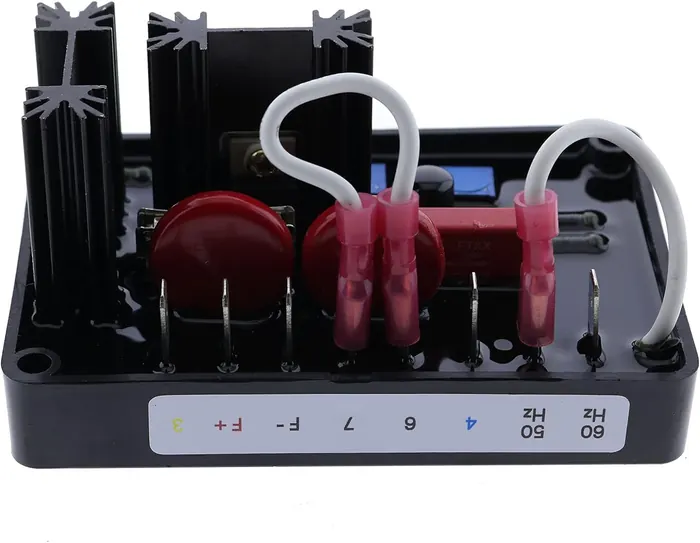Regulador de Tensão Eletrônico e Automático Basler AVC63-4 4A 190-240VCA AVR para Geradores AVC63-4D