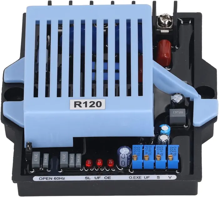 Regulador de Tensão Leroy Somer R120 para Alternadores Brushless