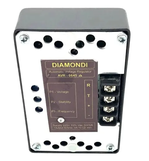 Regulador de Tensão Original Diamond Heimer AVR645 190V-245V 50/60Hz AVR 645 para Grupos Geradores