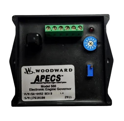 Regulador de Velocidade Eletrônico - Governor ENGINE WOODWARD APECS MODEL 500