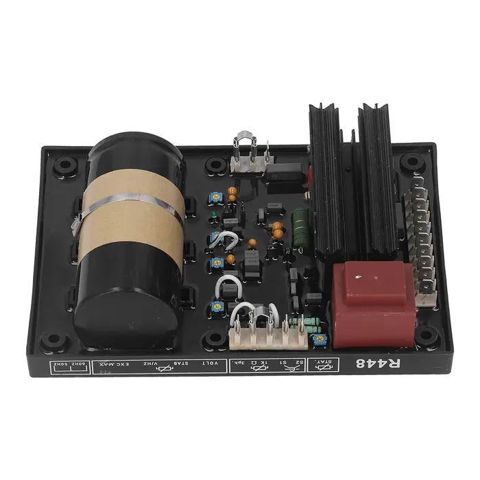 Regulador Eletrônico de Tensão (AVR) Modelo R448 para Alternador Leroy Somer