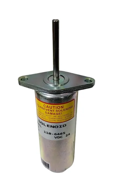 Solenoide de Corte de Combustível para Caterpillar 110-6465 24V