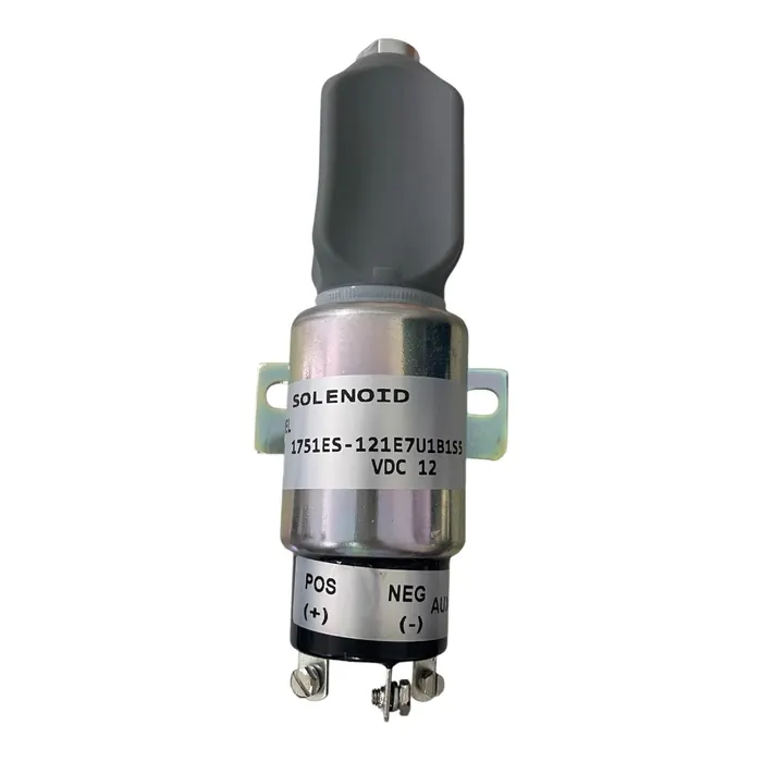 Solenoide Parada Motor Diesel 1751ES-121E7U1B1S5 - 12V